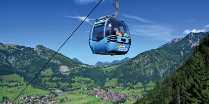 Hotels und Ferienwohnungen im Oberallgäu - Kategorien: Outdoorattraktion - Bergbahnen im Allgäu - Hornbahn in Bad Hindelang - Hornbahn Bad Hindelang im Allgäu im Sommer