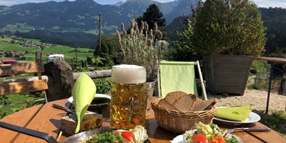 Hotels und Ferienwohnungen im Oberallgäu - Küchenstil: Gut bürgerlich - Berghof-Stüble im Alpenwildpark in Obermaiselstein - Berghof-Stüble im Alpenwildpark in Obermaiselstein