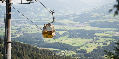 Hotels und Ferienwohnungen im Oberallgäu - Kinder & Familie: kinderwagengeeignet - Deutschland - Hörnerbahn Bolsterlang im Sommer