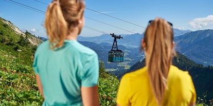Hotels und Ferienwohnungen im Oberallgäu - Wetter: bei jedem Wetter - Vorarlberg - Walmendingerhornbahn - Bergbahn im Kleinwalsertal - Walmendingerhornbahn im Sommer