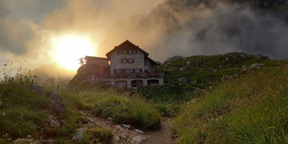 Hotels und Ferienwohnungen im Oberallgäu - Parken & Anreise: keine Anreise mit PKW möglich - Österreich - Bad Kissinger Hütte - Bad Kissinger Hütte
