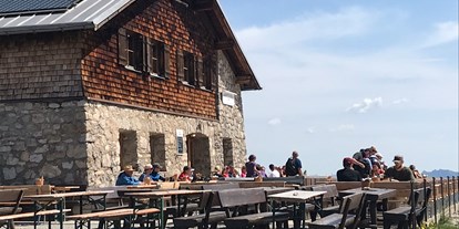 Hotels und Ferienwohnungen im Oberallgäu - Saison: Sommer - Kleinwalsertal - Fiedererpaßhütte