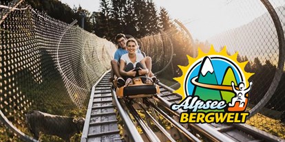 Hotels und Ferienwohnungen im Oberallgäu - Parken & Anreise: kostenpflichtige Parkplätze - Bayern - Kindertag in der Alpsee Bergwelt - Kindererlebnistag in der Alpsee Bergwelt