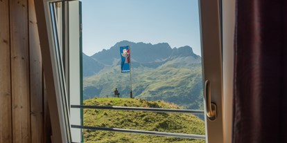 Hotels und Ferienwohnungen im Oberallgäu - Widdersteinhütte gegenüber den Lechtaler Alpen