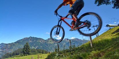 Hotels und Ferienwohnungen im Oberallgäu - Saison: Sommer - Bikepark an der Hornbahn in Hindelang im Allgäu - Bikepark an der Hornbahn in Bad Hindelang