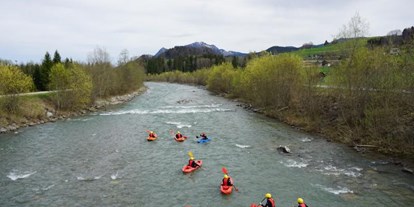 Hotels und Ferienwohnungen im Oberallgäu - Canyoning und Rafting mit MAP-Erlebnis