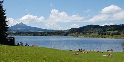Hotels und Ferienwohnungen im Oberallgäu - Kinder & Familie: Kinderspielplatz - Kletterwald - Hochseilgarten Grüntensee im Allgäu - Kletterwald - Hochseilgarten Grüntensee