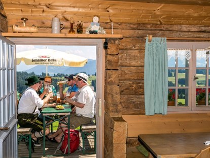 Hotels und Ferienwohnungen im Oberallgäu - Höfle-Alpe  im Bergbauernmuseum in Diepolz - Allgäuer Bergbauernmuseum Immenstadt - Diepolz