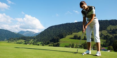 Hotels und Ferienwohnungen im Oberallgäu - Kategorien: Golfplatz - Golfclub Oberstaufen-Steibis e.V.