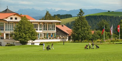 Hotels und Ferienwohnungen im Oberallgäu - Kategorien: Golfplatz - Golfurlaub Allgäu im Golfclub Hellengerst - Golfclub Hellengerst