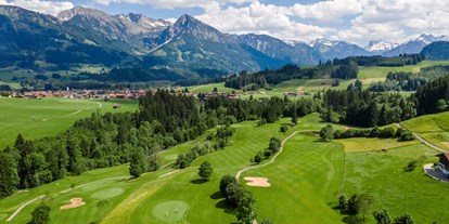 Hotels und Ferienwohnungen im Oberallgäu - Bayern - Golfplatz Oberallgäu in den Hörnerdörfern im Allgäu - Golfplatz Oberallgäu in Bolsterlang im Allgäu