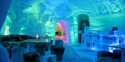 Hotels und Ferienwohnungen im Oberallgäu - Parken & Anreise: keine Anreise mit PKW möglich - Bayern - Iglu Lodge - Eishotel auf dem Nebelhorn über Oberstdorf - Iglu Lodge - das Eishotel auf dem Nebelhorn