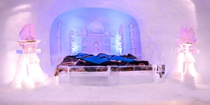Hotels und Ferienwohnungen im Oberallgäu - Saison: Winter - Oberallgäu - Iglu Lodge - Eishotel auf dem Nebelhorn über Oberstdorf - Iglu Lodge - das Eishotel auf dem Nebelhorn