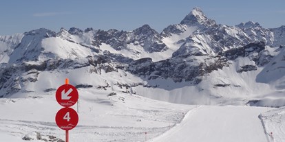 Hotels und Ferienwohnungen im Oberallgäu - Kategorien: Bergbahn - Deutschland - Skigebiete im Allgäu - die Nebelhornbahn über Oberstdorf - Die Nebelhornbahn im Winter 