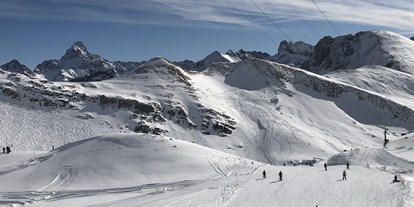 Hotels und Ferienwohnungen im Oberallgäu - Oberstdorf - Skigebiete im Allgäu - die Nebelhornbahn über Oberstdorf - Die Nebelhornbahn im Winter 