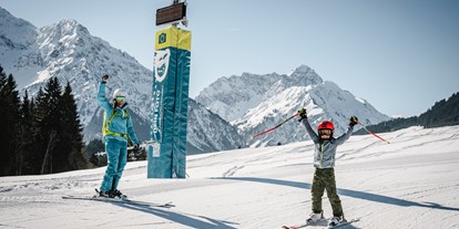 Hotels und Ferienwohnungen im Oberallgäu - Saison: Winter - Vorarlberg - Skigebiete Allgäu -und Kleinwalsertal - die Heubergarena  - Parsenn- und Heubergarena - Skiliftverbund im Kleinwalsertal