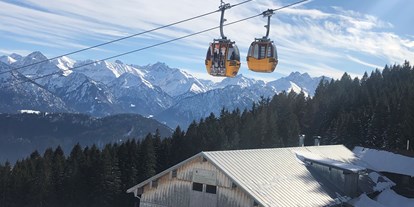 Hotels und Ferienwohnungen im Oberallgäu - Kategorien: Wanderweg - Bayern - Hörnerbahn - Bolsterlang im Winter