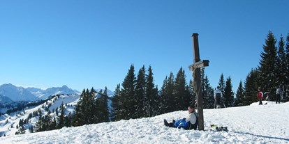 Hotels und Ferienwohnungen im Oberallgäu - Bolsterlang - Hörnerbahn - Bolsterlang im Winter