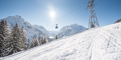 Hotels und Ferienwohnungen im Oberallgäu - Kategorien: Skigebiet - Österreich - Walmendingerhornbahn - Skigebiete im Kleinwalsertal -  Winterparadies Walmendingerhornbahn im Kleinwalsertal