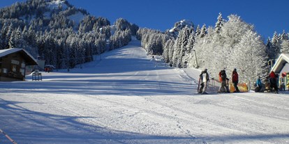 Hotels und Ferienwohnungen im Oberallgäu - Saison: Winter - Spieserlifte Unterjoch
