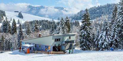 Hotels und Ferienwohnungen im Oberallgäu - Parken & Anreise: Busparkplatz - Spieserlifte Unterjoch