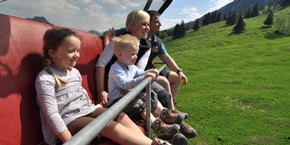 Hotels und Ferienwohnungen im Oberallgäu - Kinder & Familie: Kinderspielplatz - Bergbahnen Bad Hindelang - Oberjoch im Allgäu - Bergbahnen Hindelang - Oberjoch