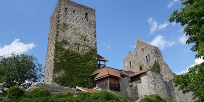 Hotels und Ferienwohnungen im Oberallgäu - Saison: Sommer - Sulzberg (Landkreis Oberallgäu) - Burgruine Sulzberg