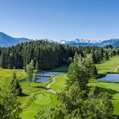Ausflugsziele im Oberallgäu: Golfplatz Sonnenalp - Ofterschwang im Allgäu