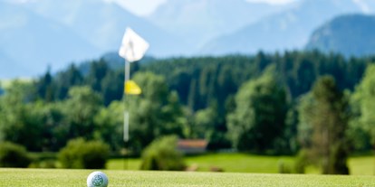 Hotels und Ferienwohnungen im Oberallgäu - Wetter: bei jedem Wetter - Ofterschwang - Golfplatz Sonnenalp - Ofterschwang im Allgäu