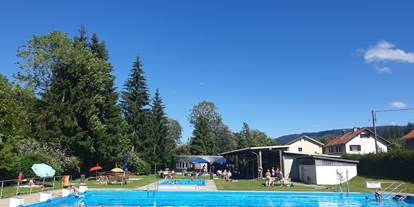 Hotels und Ferienwohnungen im Oberallgäu - Wetter: bei schönem Wetter - Familienbad Weitnau-Seltmans