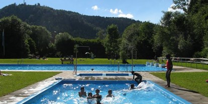 Hotels und Ferienwohnungen im Oberallgäu - Kinder & Familie: kinderwagengeeignet - Familienbad Weitnau-Seltmans