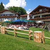 Unterkunft im Allgäu - Die Sonnenterrasse - Alphorn - das Hotel mit Weitblick - Ofterschwang im Allgäu