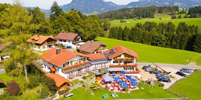 Hotels und Ferienwohnungen im Oberallgäu - Unterkunftsart: Golfhotel - Einer der besten Aussichtslagen des Allgäus - Alphorn - das Hotel mit Weitblick - Ofterschwang im Allgäu