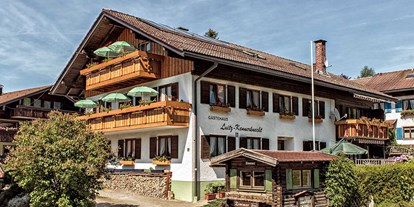 Hotels und Ferienwohnungen im Oberallgäu - Reisegrund: Kur / Erholungsaufenthalt - Gästehaus Luitz-Kennerknecht in Fischen im Allgäu - Gästehaus Luitz-Kennerknecht