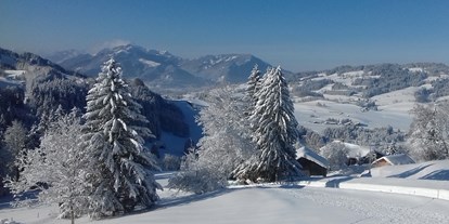 Hotels und Ferienwohnungen im Oberallgäu - Reisegrund: Skiurlaub - Winteridylle - Bergbauernhof Rief in Rettenberg im Allgäu