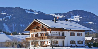 Hotels und Ferienwohnungen im Oberallgäu - Reisegrund: Skiurlaub - Deutschland - Ferienhof Brutscher in Fischen im Allgäu - Ferienhof Brutscher in Fischen im Allgäu