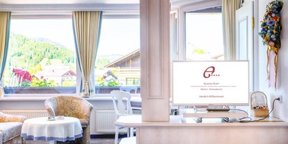Hotels und Ferienwohnungen im Oberallgäu - Verpflegung: Halbpension - Riezlern - Almhof Rupp in Riezlern im Kleinwalsertal - Almhof Rupp in Riezlern im Kleinwalsertal