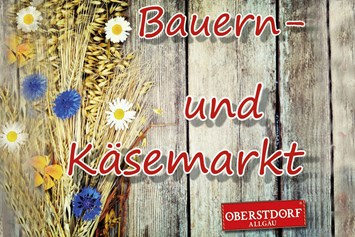Veranstaltungen im Oberallgäu: Oberstdorfer Bauern- und Käsemarkt - Bauern- und Käsemarkt 2024 in Oberstdorf