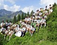 Veranstaltungen im Oberallgäu: Fest zur Alpenrosenblüte im Allgäu auf dem Fellhorn  - Bergfest 2024 zur Alpenrosenblüte im Allgäu