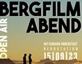 Veranstaltungen im Oberallgäu: Bergfilmabend "Open Air" an der Mittagbahn - Bergfilmabend "Open Air" an der Bergstation der Mittagbahn