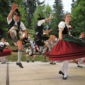 Veranstaltungen im Oberallgäu: Waldfest in Vorderhindelang - im Gund