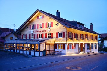 Restaurants im Oberallgäu: Restaurant Gasthof Mohrenwirt im Allgäu - Gasthof Mohrenwirt in Kranzegg im Allgäu ein Raub der Flammen
