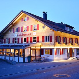 Restaurants im Oberallgäu: Restaurant Gasthof Mohrenwirt im Allgäu - Gasthof Mohrenwirt in Kranzegg im Allgäu ein Raub der Flammen
