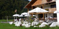 Hotels und Ferienwohnungen im Oberallgäu - Küchenstil: Vegetarisch - Berggasthof - Restaurant Riefenkopf bei Oberstdorf im Allgäu - Berggasthof Riefenkopf im Trettachtal bei Oberstdorf