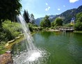 Erlebnisse im Oberallgäu: Badegarten Prinze Gumpe in Hinterstein im Allgäu - Naturbad Prinze Gumpe in Bad HIndelang - Hinterstein im Allgäu 