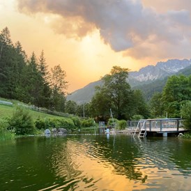 Erlebnisse im Oberallgäu: Naturbad Prinze Gumpe in Hinterstein im Allgä - Naturbad Prinze Gumpe in Bad HIndelang - Hinterstein im Allgäu 