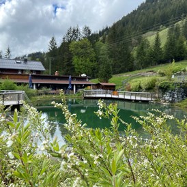 Erlebnisse im Oberallgäu: Badegarten Prinze Gumpe in Hinterstein im Allgä - Naturbad Prinze Gumpe in Bad HIndelang - Hinterstein im Allgäu 