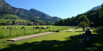 Hotels und Ferienwohnungen im Oberallgäu - Minigolfplatz Bad Hindelang