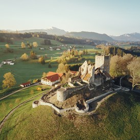 Erlebnisse im Oberallgäu: Burgruine Sulzberg