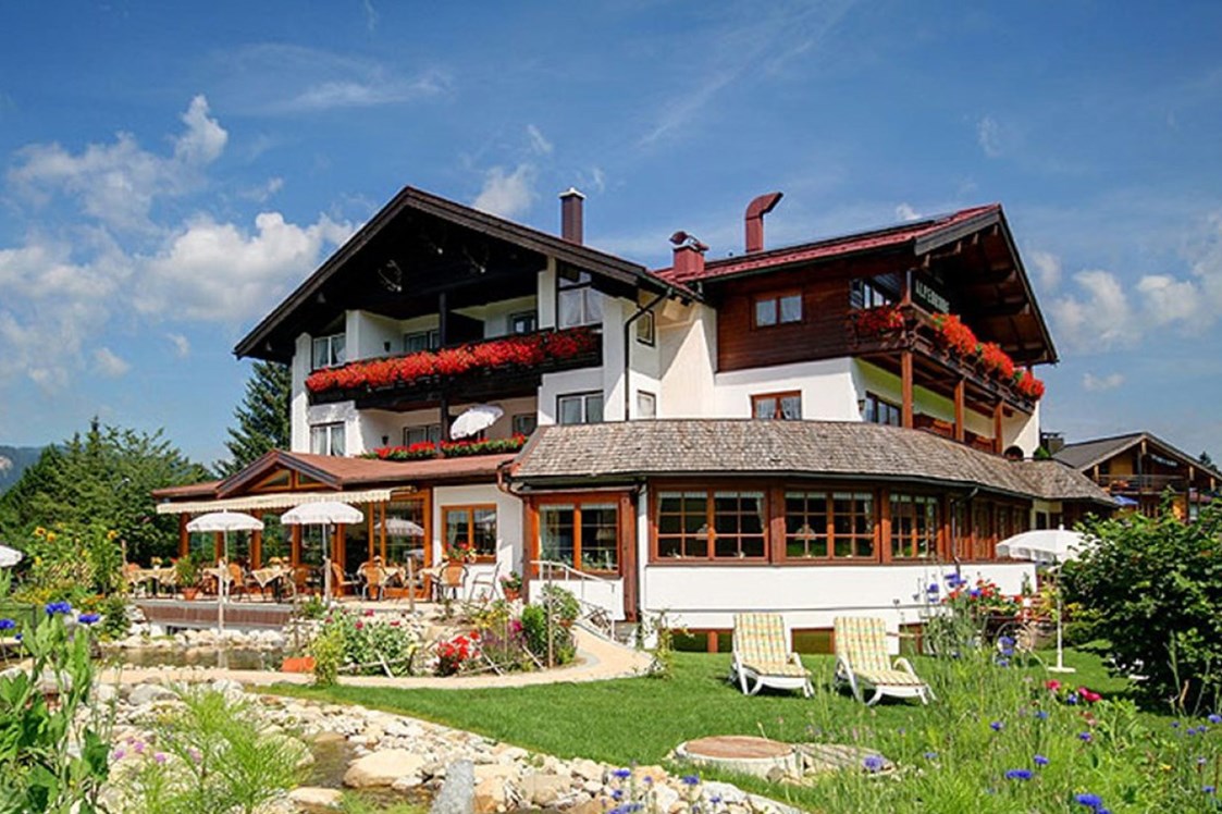 Unterkunft im Allgäu: Hotel Alpenruhe in Oberstdorf im Allgäu - Hotel Alpenruhe in Oberstdorf im Allgäu
